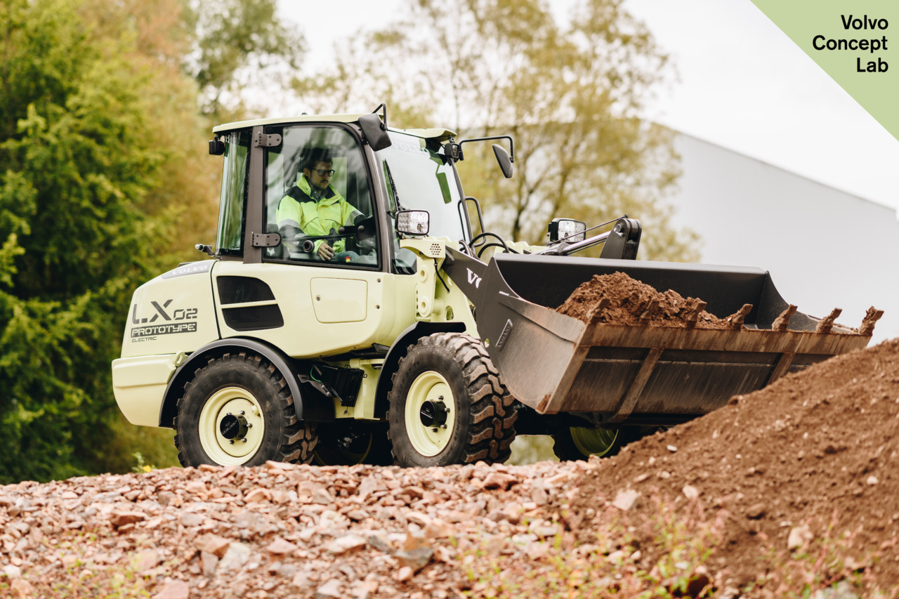 Volvo Construction Equipment goes to electric machines